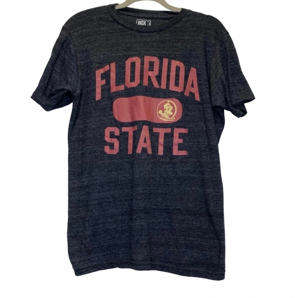 Florida State Gray & Red T-Shirt with Mascot